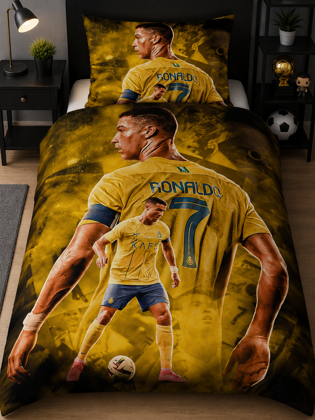 B3C696B8-01B2-42EB-81AD-3BEB02D11C21 روتختی تک نفره طرح رونالدو النصر - Image 1